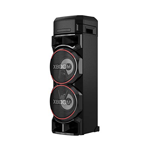 LG XBOOM ON9 Système audio High Power Lecteur CD Bluetooth Double Boomer 8’’ Lumières multicolores Fonctions DJ & Karaoké - vue 8
