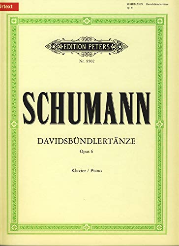 Davidsbündlertänze Op. 6: Urtext (Edition Peters)