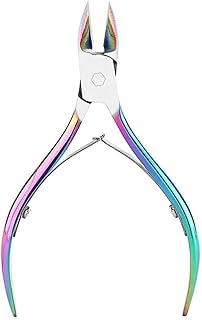 أداة إزالة الزوائد اللحمية، أداة احترافية من الفولاذ المقاوم للصدأ للمانيكير والباديكير الدقيق، أداة مثالية للعناية بالأظافر، لا تتضمن أداة دفع للزوائد اللحمية (قطعة واحدة)