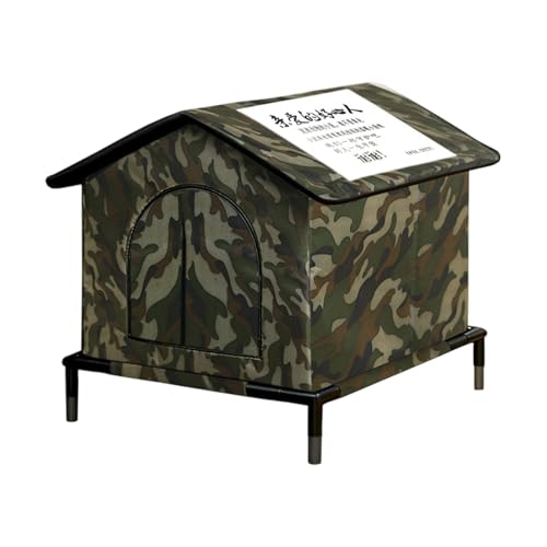 Maison de chat hiver pour balcon abri extérieur imperméable - 2