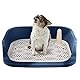 Tragbarer Toilettentrainer für drinnen und draußen -Hundetoiletten -Pee Pad Holder - Puppy Training Pads -Welpentoilette Hundetoilette Hundeklo -50 * 40 * 14cm.