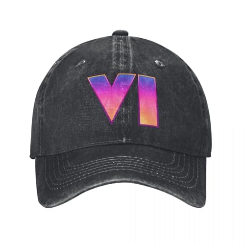 LYLQSSYS GTA VI Casquette de Baseball Rétro en...