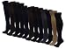 Differenttouch 12 Pairs Women's Opaque Spandex Trouser Socks Queen Size (Assorted)