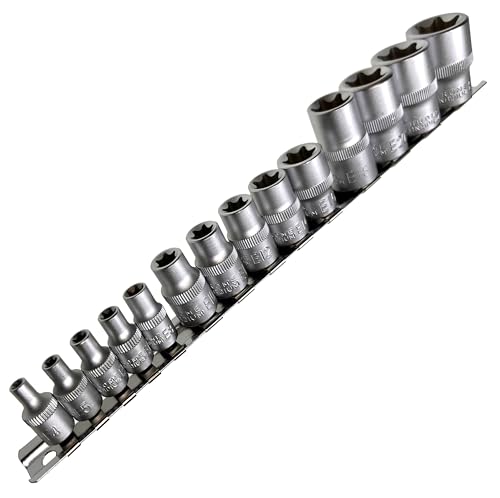 Douilles Torx extérieures Alkan en acier robuste de haute précision E4-E24