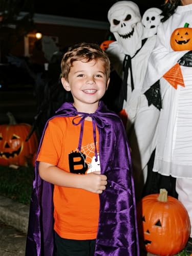 Little Hand Baby Boys Glow in The Dark Tractor T-Shirt Kids Halloween Boo Shirts Pumpkin Tee Monster Truck Top 2-8 Years3