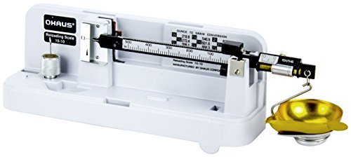 Ohaus 30332167 10-10 Reloading Scale, Cast Metal, Grey