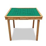 SHY Mesa Mahjong Plegable Mesa Mahjong Tarjeta Comedor Poker Dominó Mesa Cuadrada Ligera 4 Patas Mesa Majiang para El Hogar para Uso En Interiores Y Exteriores