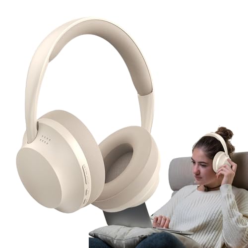 Generico Inalámbrico: 20,5 x 19,5 cm para las orejas, en estudio, auriculares de juego activo que anula el ruido | de alta resistencia para el estudio de juego musical función