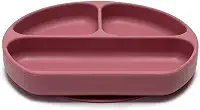 Prato de Silicone com Divisórias Infanti, Piccolo, Rosa