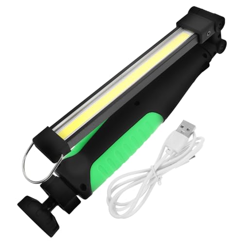 Housoutil Cob Flashlight USB Rechargeable Led Inspection Lamp Rotatable Headlamp for Car Maintenance Camping Light