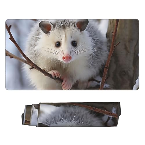 Tapis de souris de jeu grand format sous-main étendu pour ordinateur portable