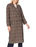 Philippa Wool Check Herrlicher Damen Philippa Wool Check Mantel, Camel 64, M