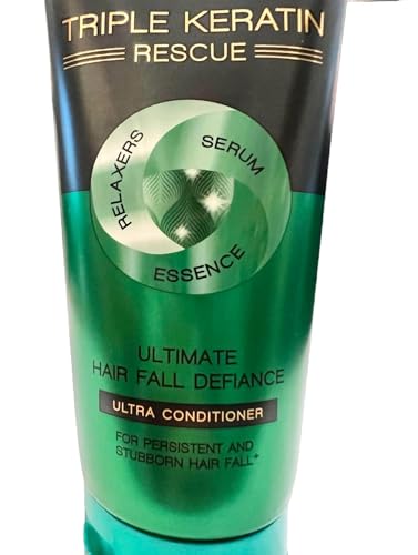 Cream-Silk-Triple-Keratin-Rescue-Ultimate-Hair-Fall-Defense-Ultra-Conditioner-170-ml-Pack-of-4-Black