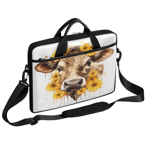 Bolso Art Animal para Laptop de 15 Pulgadas con Correa Ajustable miniatura 1
