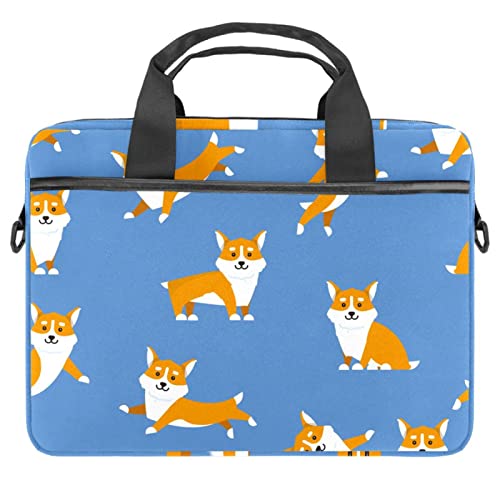 Sacoche à bandoulière pour ordinateur portable 13 à 14.5" Silueta imprimé safari multicolore