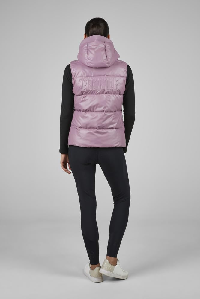 Pikeur Athleisure Damen Quilted Weste berry blush Steppweste HW 205