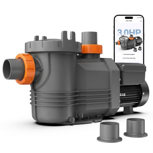 3HP Pool Pump,Variable Speed with Self Primming Above/Inground Pool Pump