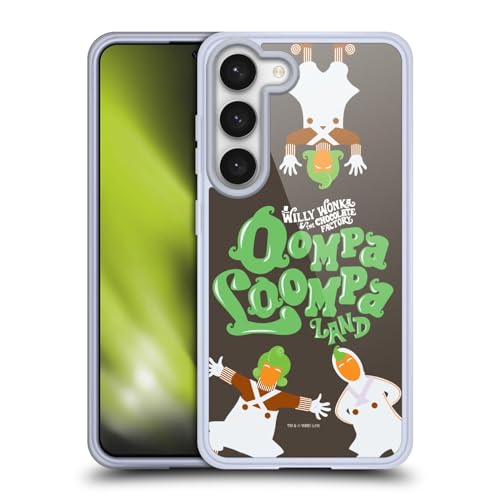 Funda de Gel Willy Wonka para Samsung Galaxy S23 5G ideal para presumir de estilo pop geek