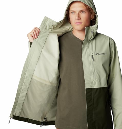 Image of Columbia Men Polyester Standard Length Omni-Tech Hikebound II Hiking and Trekking Waterproof Rain Jacket