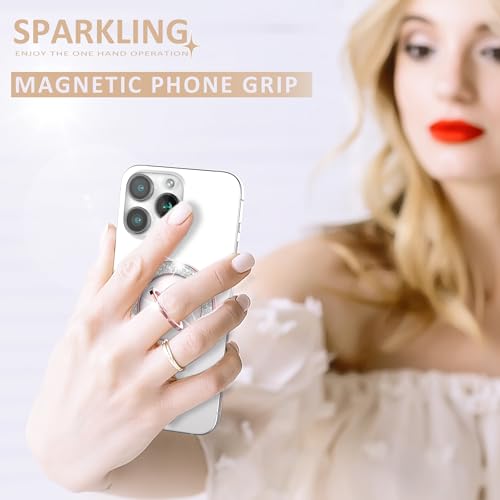 Soporte magnético de anillo para teléfono MagSafe compatible iPhone 3