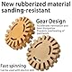 JNNJ 2 Stück Radierer Gummi Aufkleber Entferner, Folienradierer Mit Bohradapter, Gummi Radierscheibe Rad Folienradierer, Zum Entfernen Aufkleber Kleberesten(20mm)