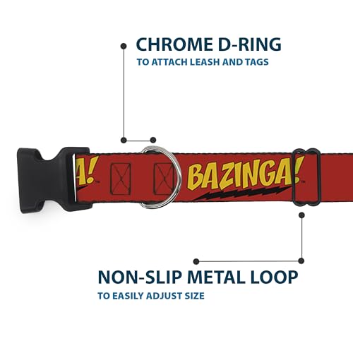 Collar Bazinga para evitar tirones con broche plástico fácil de abrir 6