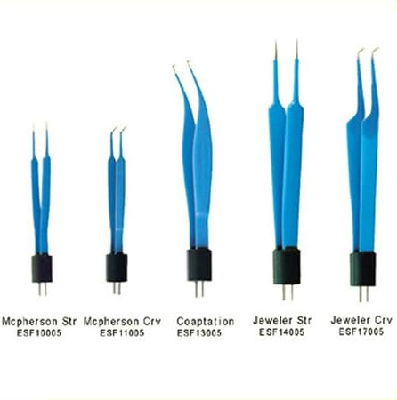 Bipolar Forceps Coaptation Tip: 0.5mm Sise: 4 1/4" 10.8cm (Pack of 1)
