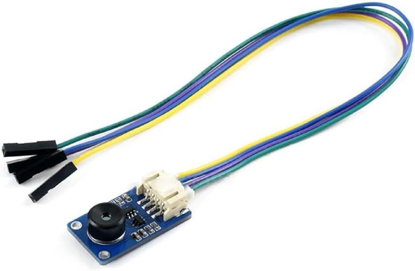 MLX90640-D110 Thermal Imaging Camera Module 32x24 Pixels 110 Degree Field of View I2C Interfaces for RPi ESP32 32x24 Pixels Camera Intrusion Detection