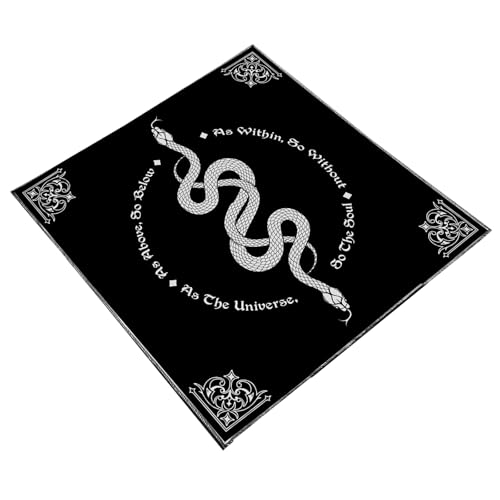 Elegant Tarots Table Covers Decorative Tarots Fabric Astrologys Table Covers for Psychic Readings and Crystal Travel Tarots Read