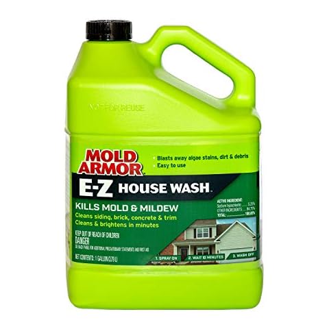 Mold Armor E-Z House Wash – Kills Mold and Mildew- 1 Gallon Cover