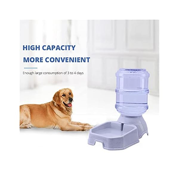 Pet Bowl 3.8L Automatic Pet Feeder Dog Cat Drinking Bowl Large Capacity Water Food Holder (Color : 4) Pet Bowl 3.8L Automatic Pet Feeder Dog Cat Drinking Bowl Large Capacity Water Food Holder (Color : 4)