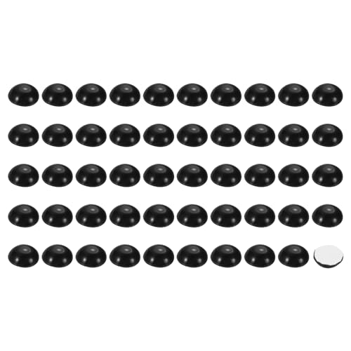 PATIKIL 0.4 x 0.16 Inch Silicone Speaker Isolation Pads, 100 Pcs Hemisphere Bumpers Isolation Feet...