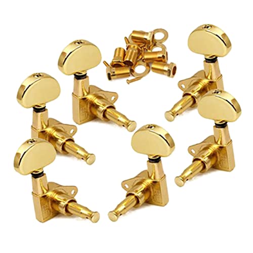 TOYANDONA 6 Pièces Mécaniques guitare boutons guitares accordeur guitare guitarlélé v guitare accordeur de guitare en demi-cercle cheville de guitare dorée réglage Composant - Les Beatles, Paul McCartney, John Lennon, RIngo Starr, George Harrison TOYANDONA 6 Pièces Mécaniques guitare boutons guitares accordeur guitare guitarlélé v guitare accordeur de guitare en demi-cercle cheville de guitare dorée réglage Composant – Image 4