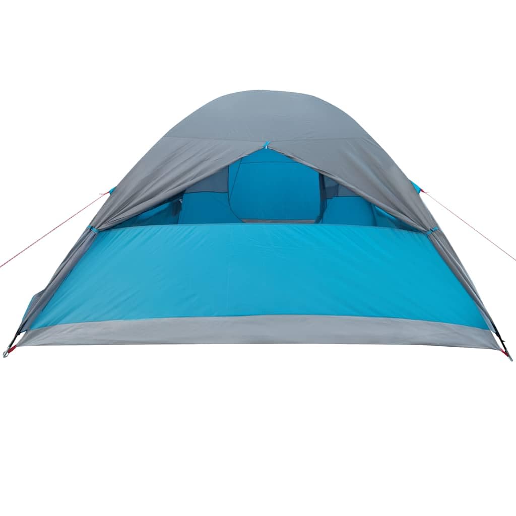 Genérico Tienda de campaña Familiar iglú 6 Personas Impermeable Azul,Deportes,Actividades al Aire Libre,Camping y Senderismo,Tiendas de campaña-94354
