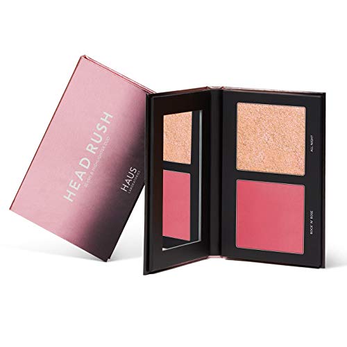 Haus Laboratories By Lady Gaga Head Rush Blush & Highlighter Duo Rock 'N' Rose/All Night 1 Unité Cover