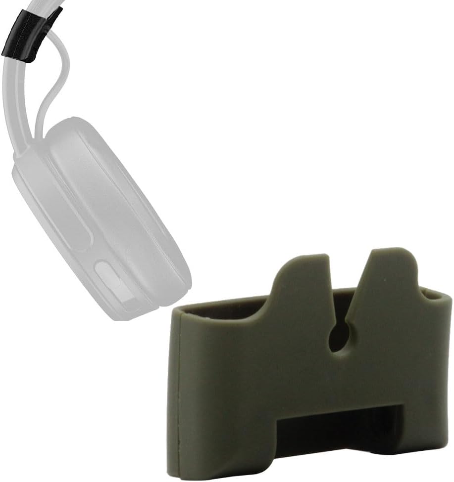 Headband Buckle Lock Compatible for Skullcandy Crusher Wireless Replacement Headband Connector Hinge Clip Cover Extention Hinge Repair Part (Green)