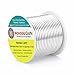 Mandala Crafts 12 14 16 18 20 22 Gauge Anodized Jewelry Making Beading Floral Colored Aluminum Craft Wire (14 Gauge, Silver)