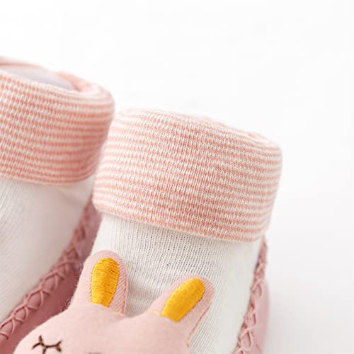 Spring Children Infant Toddler Shoes Boys And Girls Cute Cartoon Bunny Cat Pattern Floor Sports Non Slip And Comfortable Infant Boots Walkers4