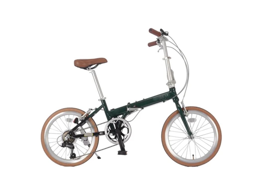 Bici da strada pieghevole da 20 pollici in lega di alluminio Bici pieghevoli anteriori e posteriori portatili a doppio freno a V piccola ruota bicicletta da strada