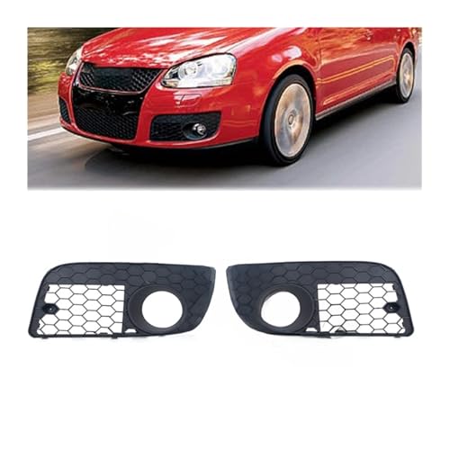 Rejilla de luz antiniebla para sustitución de cubiertas dañadas en VW Jetta MK5 GLI de par 2