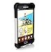Ballistic SG0867-M385 Soft Gel Case for Samsung Galaxy Note 1st Generation - Retail Packaging - Black/White
