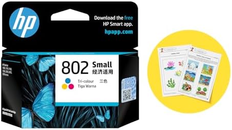 HP 802 Small Tri-color Original Ink Cartridge