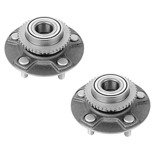 Image of TRQ 2 Piece Rear Wheel Bearing & Hub Assembly Set Compatible with 2000-2001 Infiniti I30 2002-2004 I35 2000-2003 Nissan Maxima