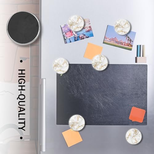 12 Imanes de Vidrio Redondos para Refrigerador 30 mm miniatura 5