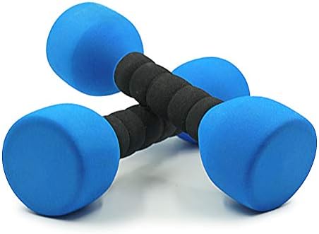 Aoneky Foam Covered Weights for Kids, Recommended for Boys Girls Aged 3 to 6 Years Old, Children Safe Exercise Toy Dumbbell, 2 lbs