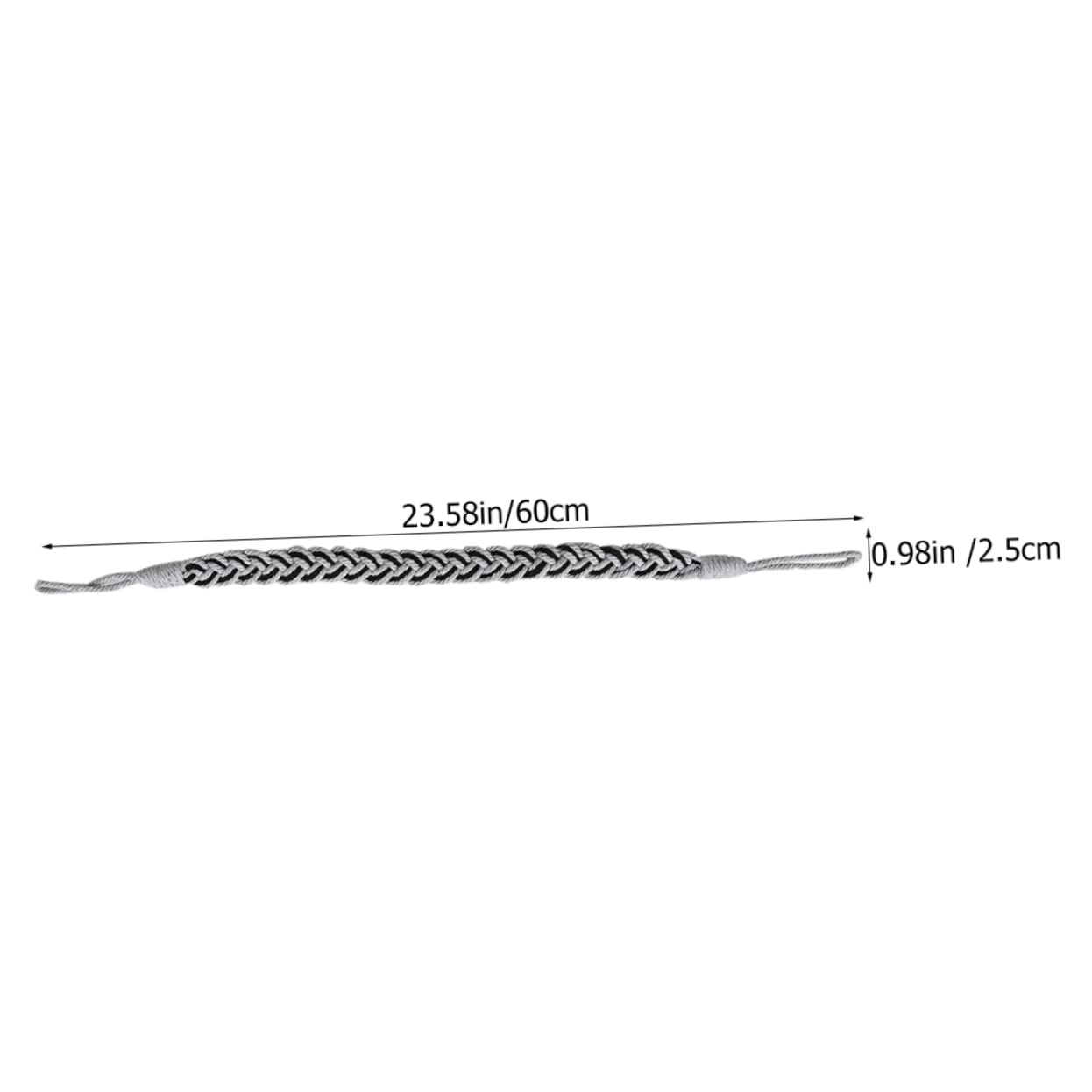 ABOOFAN Lot De 5 Embrasses De Rideaux Tendance Installation Facile 2 Pièces X 5