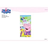 NEW IMPORT, Toalla Playa Micro NIÑA Peppa Pig 760, 70X140 cm