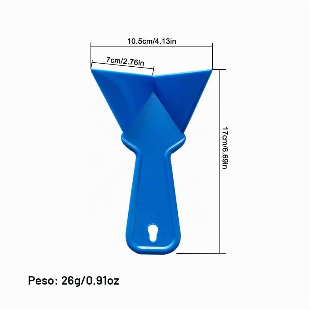2 cazzuole angolari, in plastica a 90 gradi, cazzuola per angoli interni per fango, carta da parati