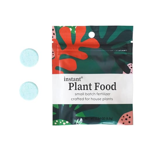 Houseplant Fertilizer & Indoor Plant Food | Self-Dissolving Tablets | Make Feeding Your Plants a Breeze | Instant Plant Food (2 Tablets)