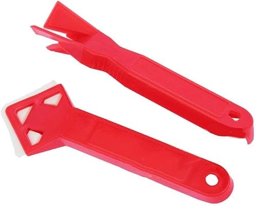 Miniatura 5 de PULABO - Rascador de pegamento para quitar raspador, pala de goma, herramienta de calafateo para quitar costuras de goma, 1 unids conveniente